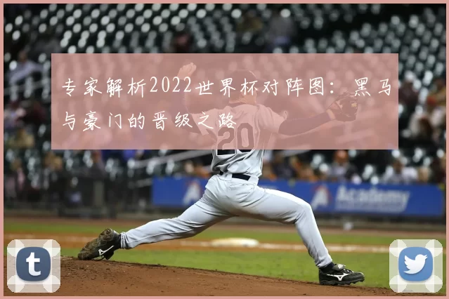 专家解析2022世界杯对阵图:黑马与豪门的晋级之路