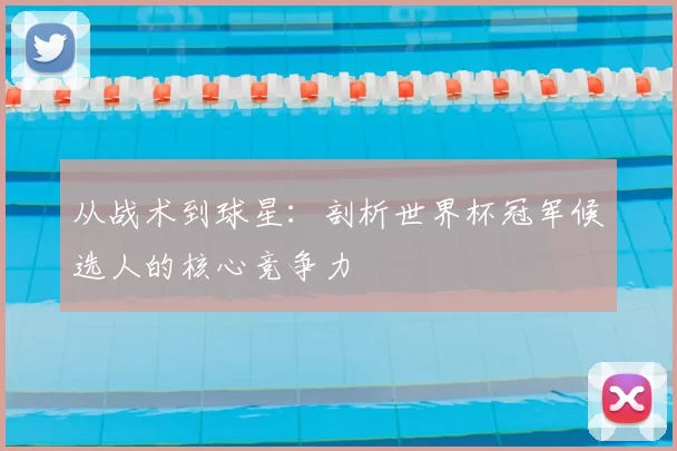 从战术到球星：剖析世界杯冠军候选人的核心竞争力