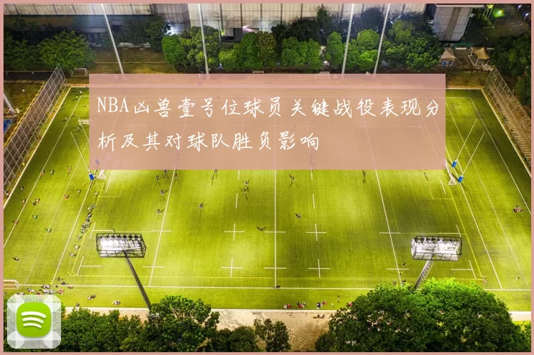 NBA凶兽壹号位球员关键战役表现分析及其对球队胜负影响